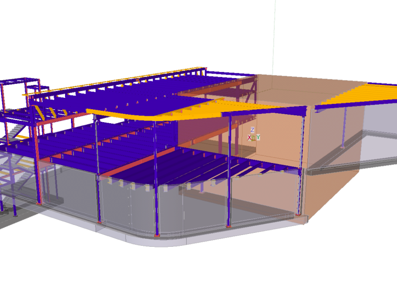 Obra para la ampliación de la fábrica de Miquel i Costas en Capellades así como la rehabilitación de dos edificios existentes para ubicar la sede corporativa. A destacar en los trabajos realizados la colocación de jácenas de gran canto en los edificios existentes y la celosía principal de la ampliación con una luz de treinta metros y 14 tn de peso.