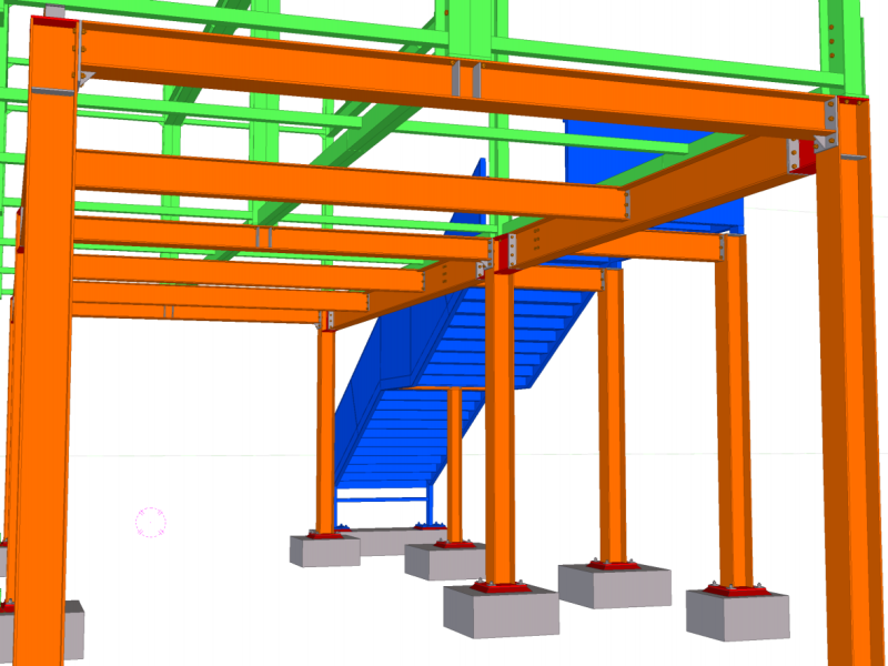 Ampliación de CEIP en Tordera mediante veintitres estructuras modulares de 15x4x4m donde además se instalo el puente de conexión y las escaleras de emergencia del edificio.